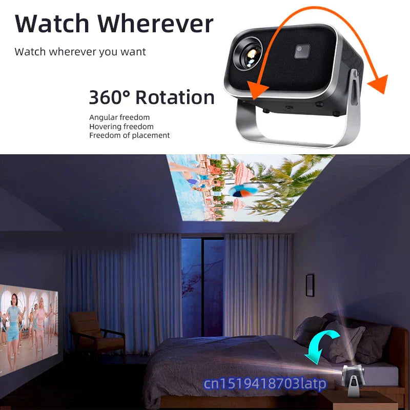 MINI Projector WIFI Portable Home Theater