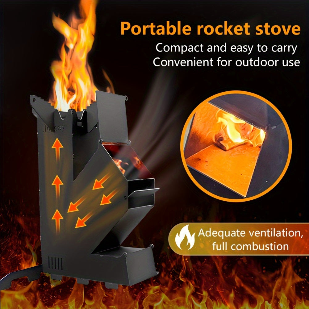 Outdoor Multifunctional Rocket Stove