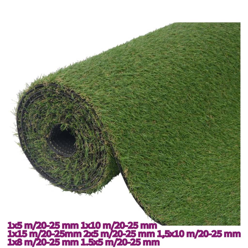 vidaXL Artificial Grass Synthetic Grass Artificial Turf 3.3'x16.4'/0.8"-1"
